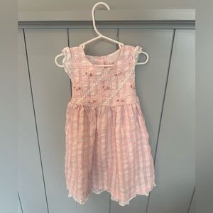 Bonnie Jean Girls Pink Dress. Size 3T.